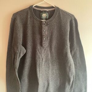 Roots dark grey pullover sweater